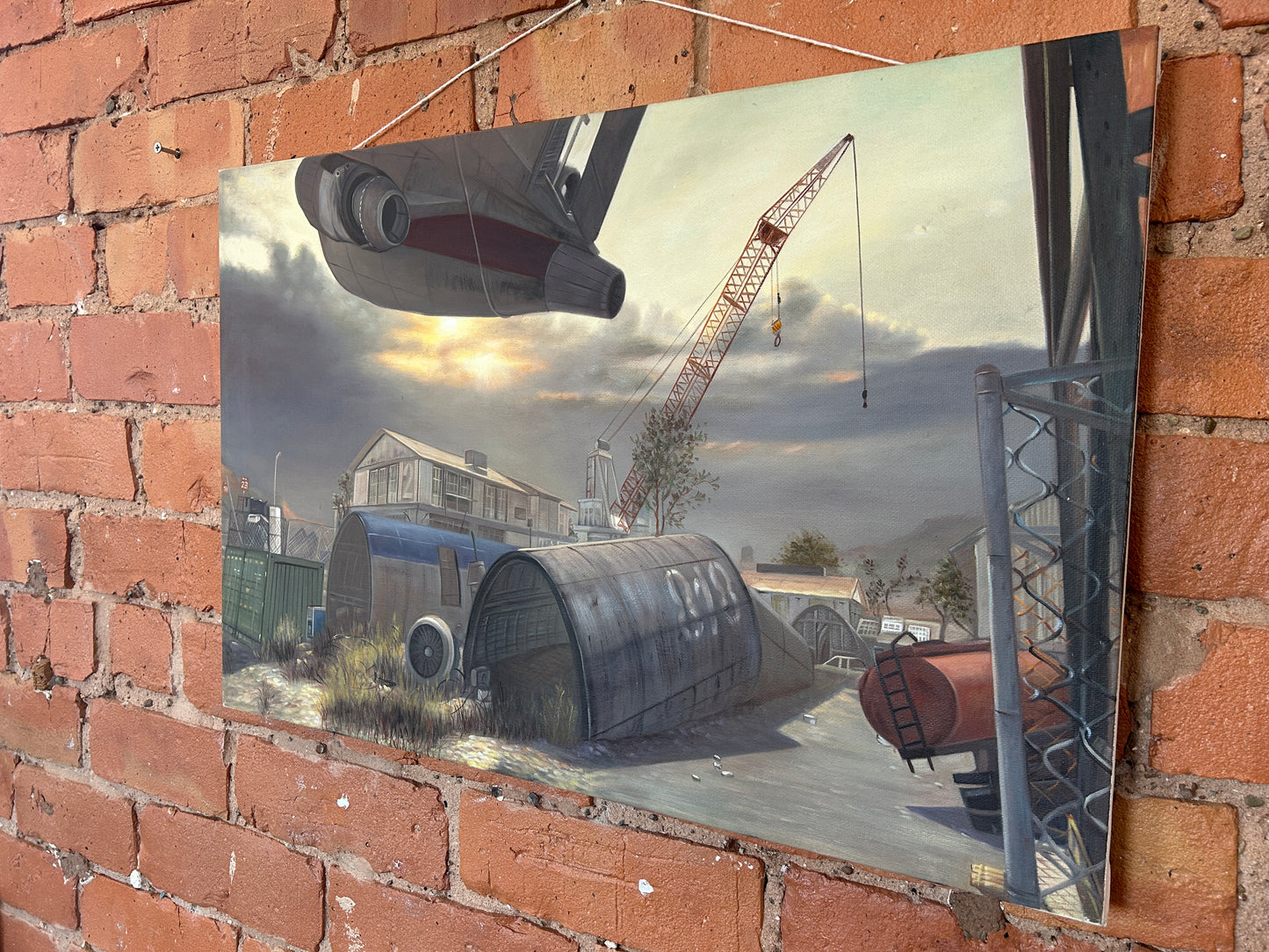 Oil Painting - Scrapyard - Call of Duty Modern Warfare 2