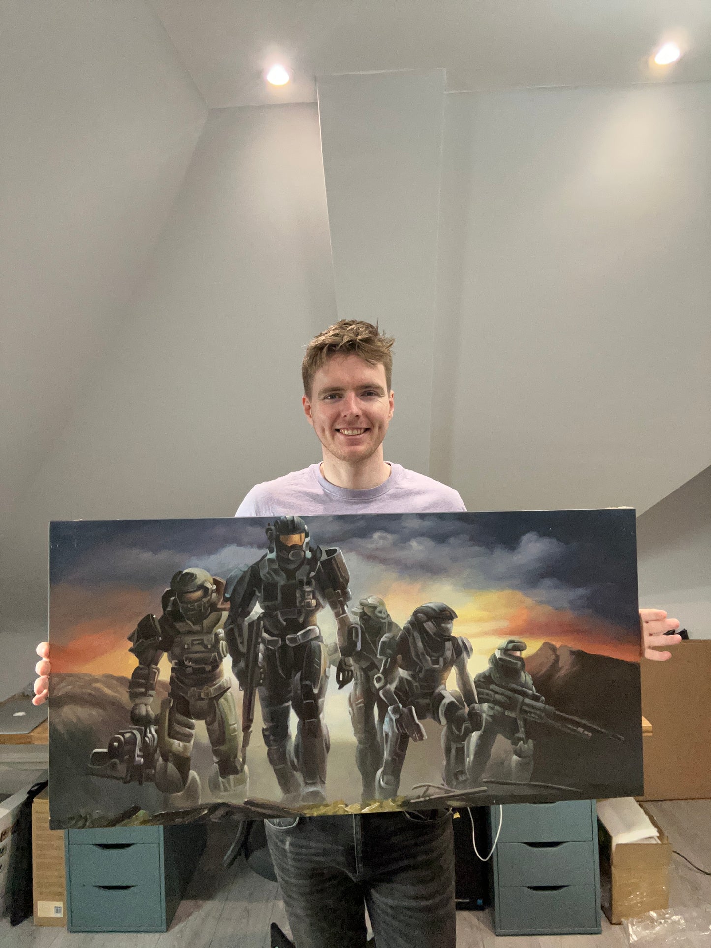 Remember Reach - Oil on Canvas - Large