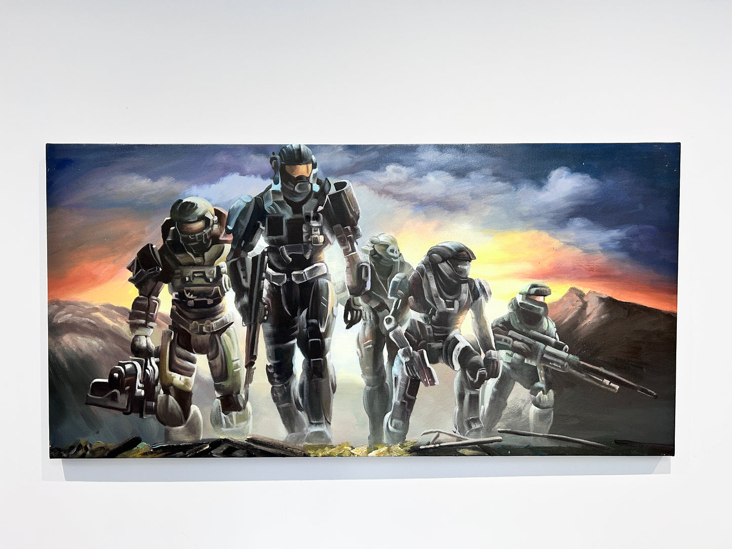 Remember Reach - Oil on Canvas - Large