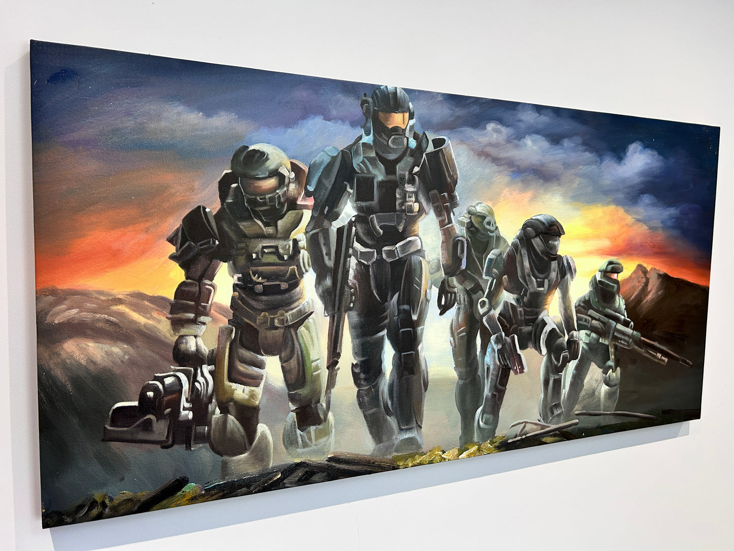 Remember Reach - Oil on Canvas - Large